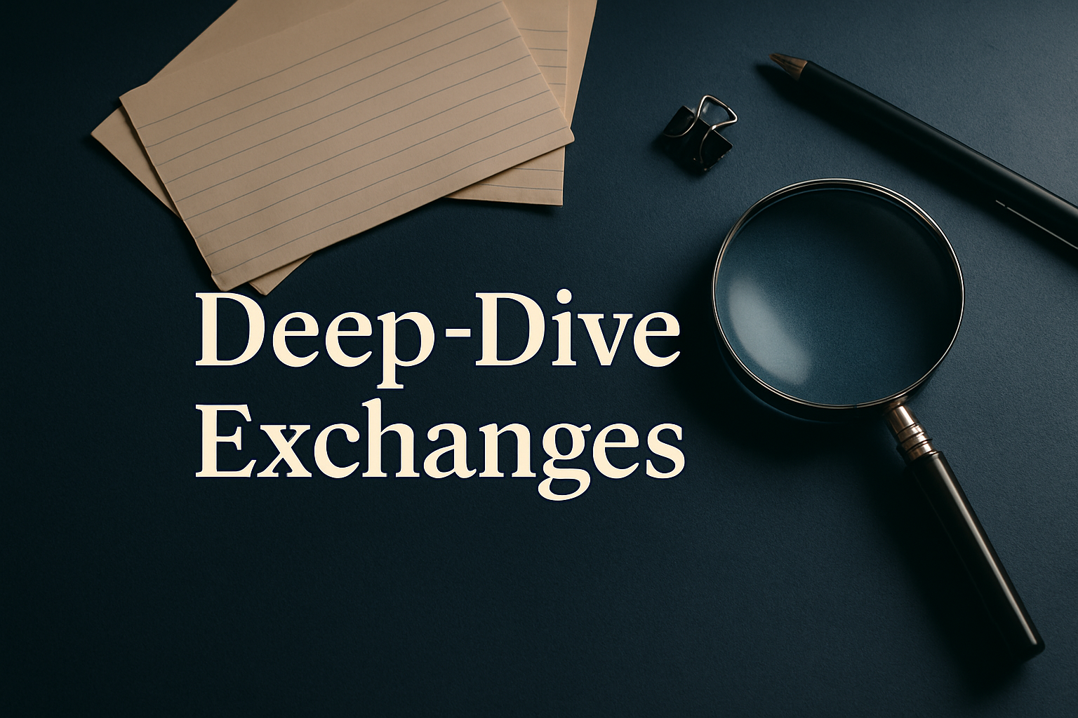 Deep-Dive Exchanges